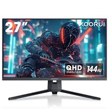 Moniteur Gaming KOORUI 2K 144Hz : Immersion Totale