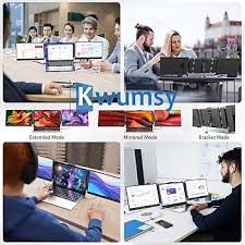 Moniteur Portable 14" Compatible avec Ordinateur Portable - Idéal pour Gaming et Création