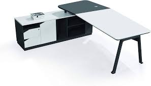 Bureau Design Anthracite Jet Line Carolina - Élégance et Modernité