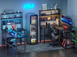 Étagère Intégrée HLFURNIEU : Design et Praticité pour votre Bureau