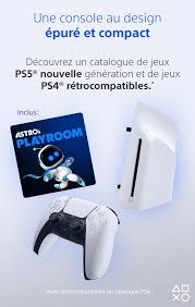 Playstation 5 Slim Digital avec DualSense - Le Meilleur de l'Gaming