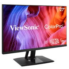 Moniteur 2K ViewSonic VP2756 : Rotation Auto et Performances Élevées