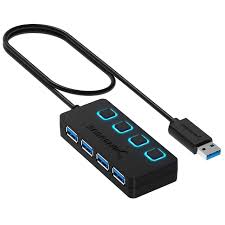 Commutateur d'Alimentation USB Sabrent HB UM43 - Idéal pour votre Setup Gaming