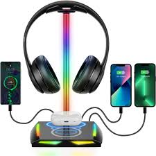 Chargeur sans fil New Bee pour casque gaming - Performance et Élégance