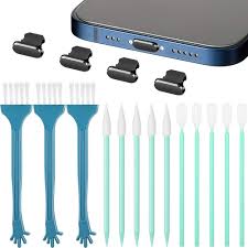 Bouchon Anti Poussière pour iPhone - Kit de Nettoyage Essentiel