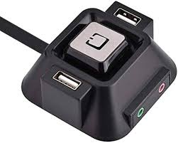 Commutateur Alimentation avec Bouton Poussoir - Gadget Informatique Indispensable