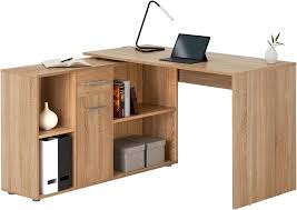 IDIMEX Rangement Intégré Modulable pour un Bureau d'Angle Organisé