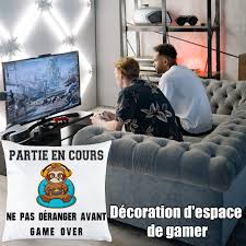 Coussin Décoratif Rigolo Belloxis - L'Idée Cadeau Geek Parfaite