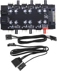 RGB Hub : Alimentation Ventilateur Refroidissement Lighting Splitter