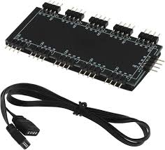 Hub RGB : Canaux Ports Pour Bureau Broches