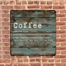 Plaque Murale Rustique Inscription Anglais - Un Décor Unique pour Votre Espace