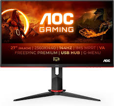 Moniteur AOC Q27G2U BK 27 pouces FreeSync - Performance Ultime en Gaming