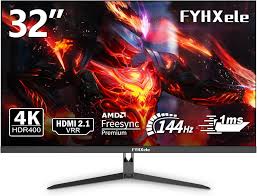 Écran FYHXele 144Hz 4K pour une expérience de jeu immersive