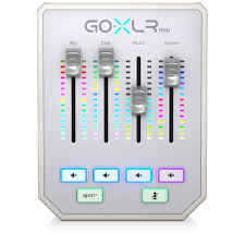 TC Helicon GoXLR MINI WH : Un mélangeur révolutionnaire pour les gamers