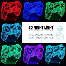 Lampe Lumières Icones Gamer avec Télécommande - L'éclairage parfait pour les passionnés de jeux vidéo