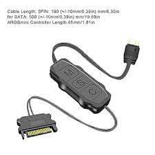 Contrôleur Alimentation Télécommande Ventilateurs Refroidisseurs - ARGB Controller