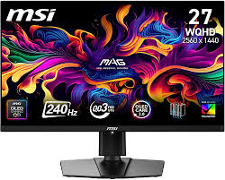 MSI MAG 271QP QD OLED - Écran PC 165Hz pour Gaming