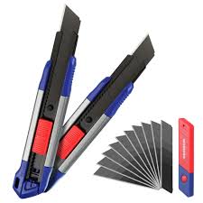 Cutters Professionnels Rétractables WORKPRO – Précision et Confort