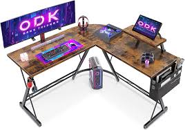 ODK Dordinateur Arrondi Support Vintage - L'accessoire parfait pour votre bureau gaming