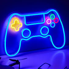 Décoration Lumineuse NELUX pour Manette de Gaming - Ambiance Neon