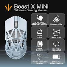 Souris KEEBMONKEY WLMOUSE Beast : Performance et Style pour les Gamers