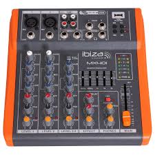 MX401 Complète Semi Professionnelle - Table de Mixage Idéale pour Gamers