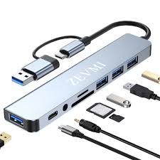 Hub USB 3.0 avec Ports USB-C : La Solution Idéale pour les Gamers