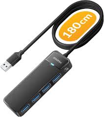 Adaptateur Multi Ports USB pour Ordinateur Portable - Connectivité Optimale