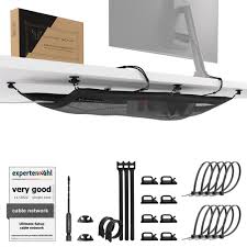 Bureau Passe Organisateur Ranger Ordonner - Cache Câble Bureau Pratique