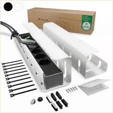 UNITURE® Passe Câbles Ordonnée - Guide Câbles Pratique et Élégant