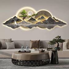 YUSHUN CHANG Éclairage Suspendue - Décoration Murale 3D