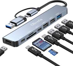 Adaptateur Multiport USB Oliveria – Idéal pour les Gamers