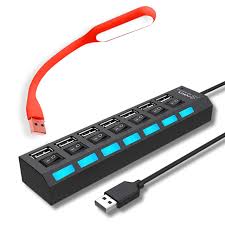 Multiplicateur USB avec Lampe de Poche Incluse - Pratique et Polyvalent