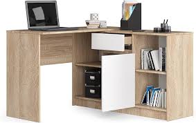 BDW Ensemble Bureau Commode 2en1 : l'espace idéal pour les passionnés